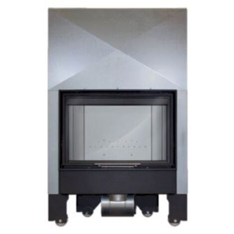 BRICOSOL  MONOBLOQUE DE LEÑA LACUNZA MODELO ITACA 80 ECO VERMICULITA (CON TURBINA )