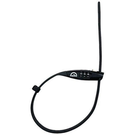 Brida de acero con combinacion, negra, 450 mm