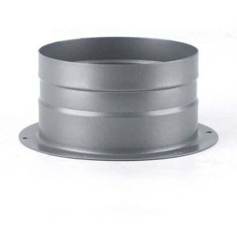 Brida de conexión, montaje en pared, conector de brida, adaptador de conducto de escape para manguera de ventilación flexible (100 mm)
