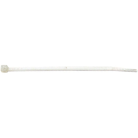 BRIDA NYLON BLANCA 98X2,5 25 PZAS