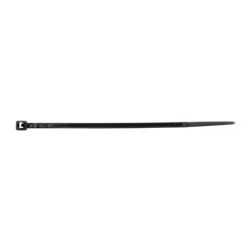 

Abrazaderas De Cableado L. 368 Mm L. Poliamida Negra De 4.8 Mm Se Estabilizó En Uv 100Un.