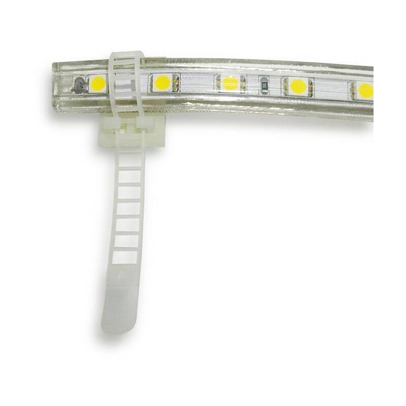 

Barcelona Led - Brida plástica para Tiras LED con base adhesiva 3M