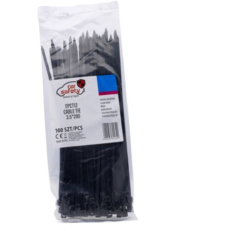 Bridas 3,5x200 mm - 100 uds.