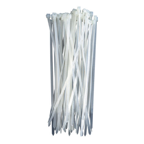 Bridas 7,2x350 blanco 50 unidades