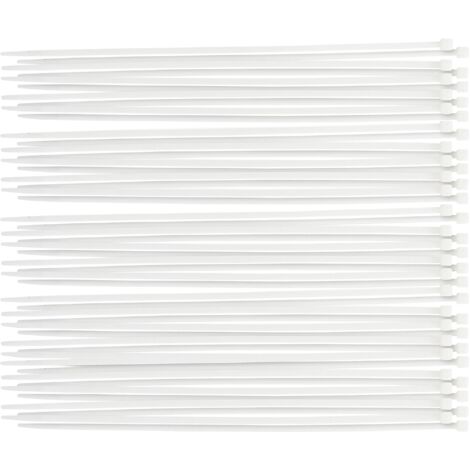 Bridas  blancos  4,8 x 250 mm  50 piezas