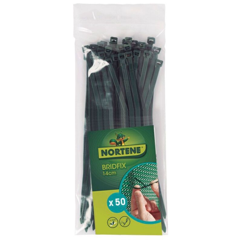 

Bridas de fijación verdes Bridfix 50ud