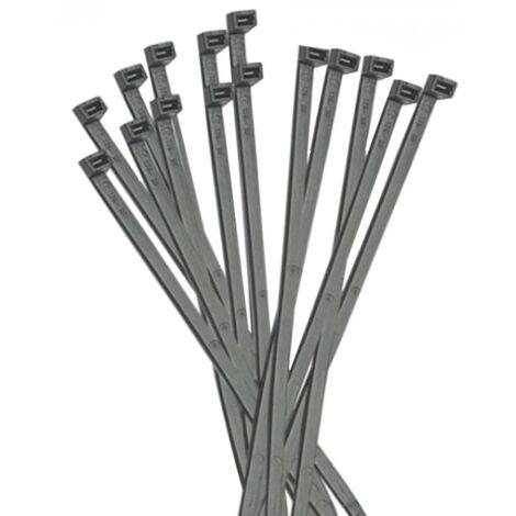 Bridas de plástico Elematic 250x4,5mm 100 unidades negro 5316/CE