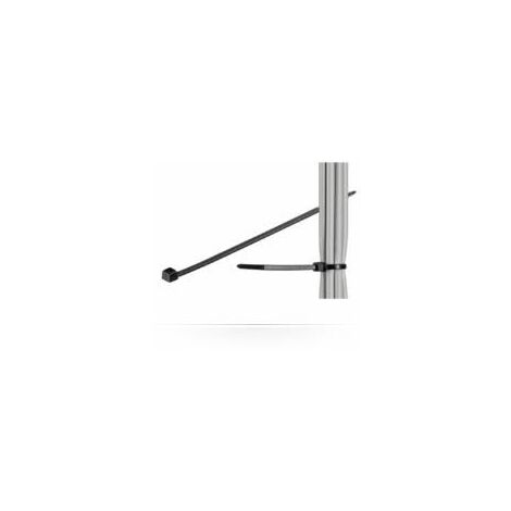 Bridas MicroConnect negras (100 unidades), 203 mm x 3,5 mm, CABLETIE4