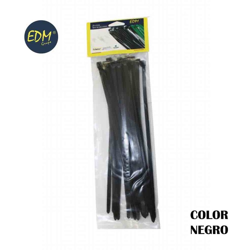 

Bridas Negras 100X2.5 Envasadas (Bolsa 25 Unid.) - NEOFERR...