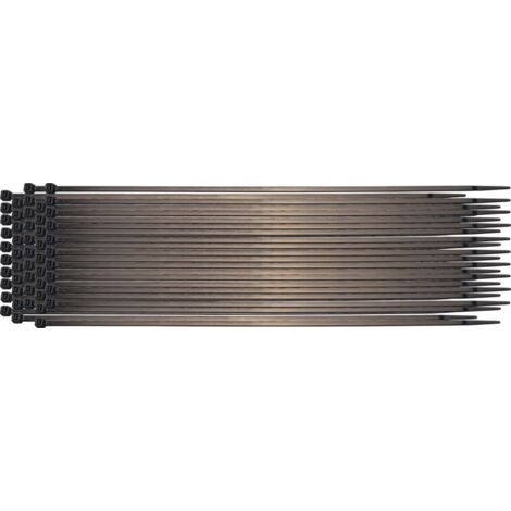 Bridas  negros  4,5 x 350 mm  50 piezas