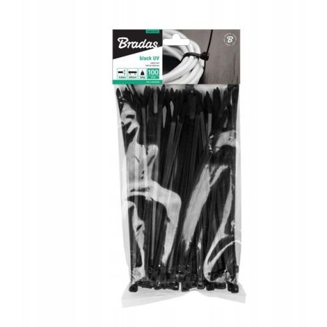 Bridas para cables Bradas TS1125120B 2,5 mm x 120 mm 100 piezas