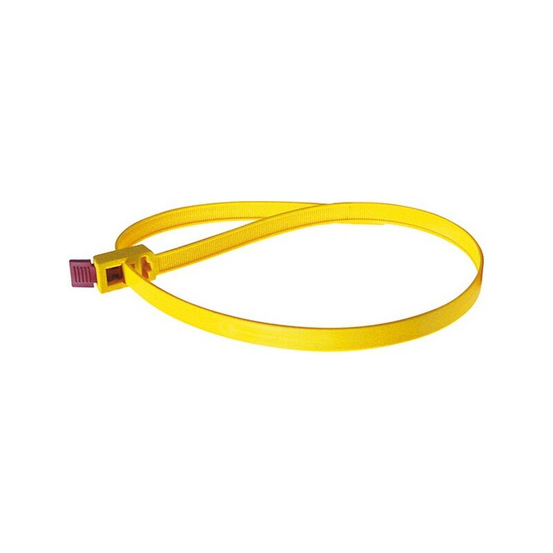 

Brida para cables poliuryano o poliamida, aflojamiento, Largo x Ancho 750 x 12,0 mm, Ø 210 mm