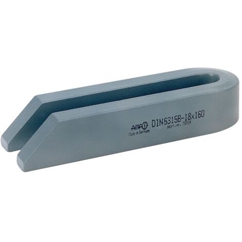 Bride à fourche DIN 6315B Fente-B.40mm L.400mm pour vis M36 AMF