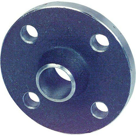 Bride a souder a collerette EN 1092-1 PN 16 / 1/2" 4 trous, noir