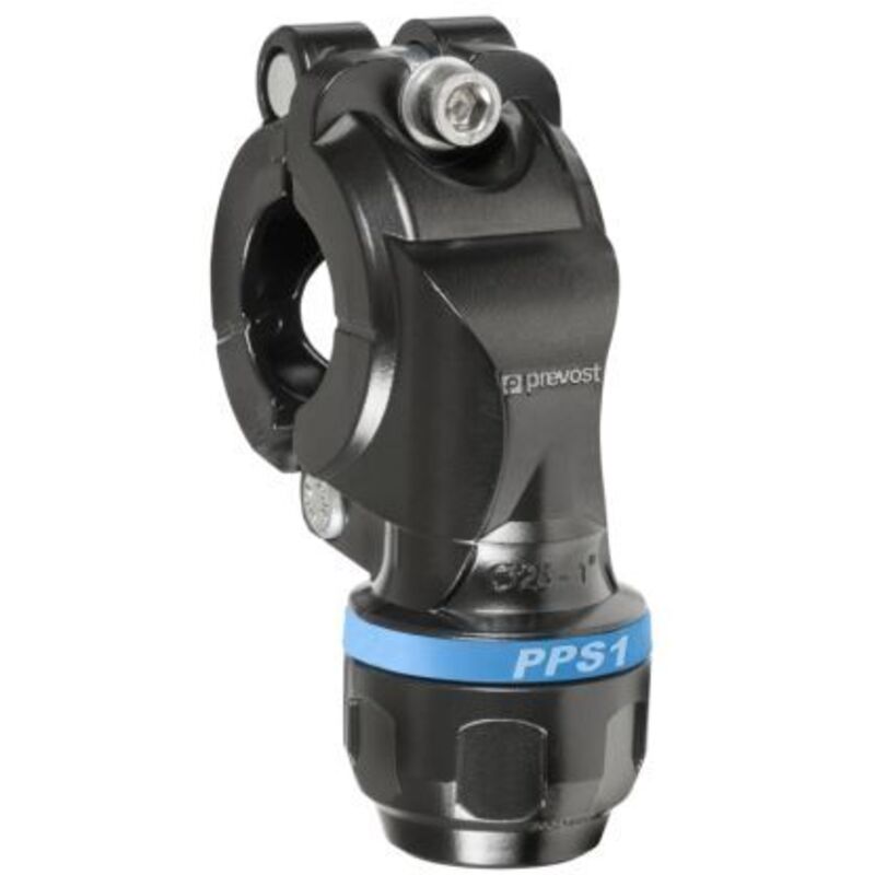 Prevost - Bride de piquage air comprimé PPS1 bp - Diamètre extérieur de la descente : 20 mm - Diamètre extérieur du tube primaire : 32 mm