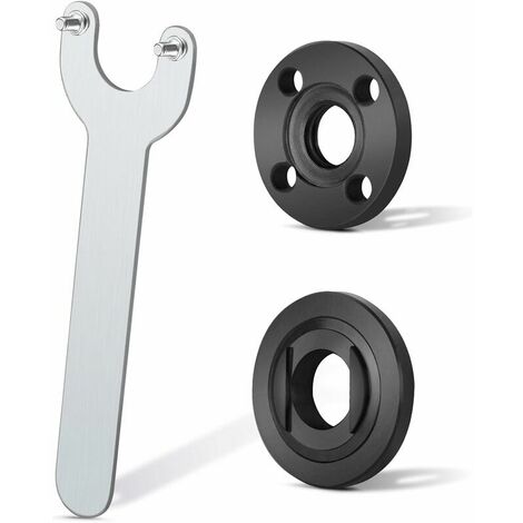 Bride Clé À Angle Clé Clé De Verrouillage En Métal Pour Compatible avec Milwaukee Makita 193465-4 Bosch Black & Decker Ryobi Lefou