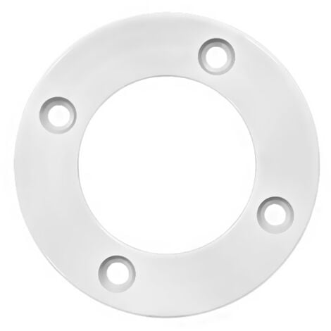 Bride de buse de refoulement et prise balai pour piscine - Blanc - Hayward