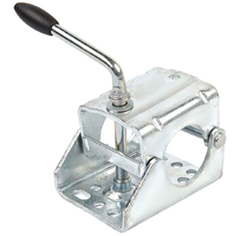 Bride De Fixation Pour Roue Jockey D'attelage 60 Mm.
