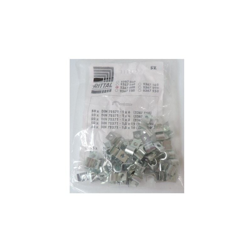 Bride de mise à la masse cem (sachet de 50) Rittal 2367080