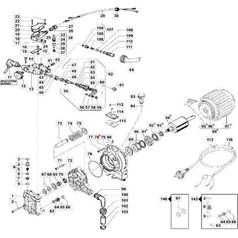 BRIDE DE MOTEUR D'ORIGINE EMAK CH10090211