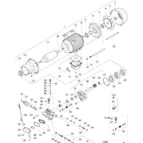 BRIDE DE MOTEUR D'ORIGINE EMAK CH10090268