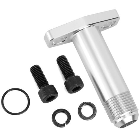 Bride de retour de vidange d'huile Turbo en aluminium 10AN adaptée pour Garrett/HKS GT2560 GT2530 GT2860.