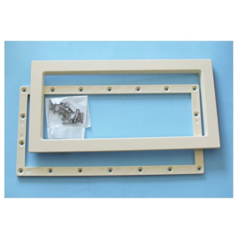 Astralpool - Bride de skimmer sable avec enjoliveur et vis 4402010027