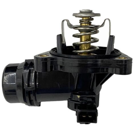 Bride de sortie de tuyau d'eau de refroidissement pour boîtier de thermostat de voiture compatible avec BMW