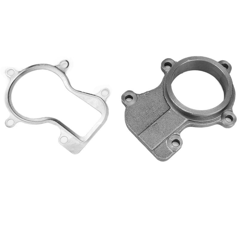 Jeffergarden - Bride de Sortie Hx35 Turbocompresseur et Accessoires VBand Downpipe Turbo Flange 2.5in OdGasket Fit for Cummins Holset WH1C HX35W HX40