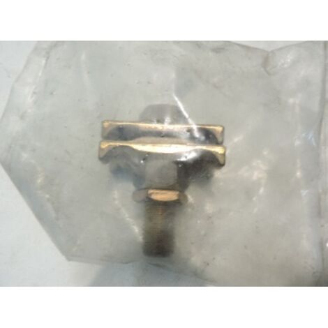 Bride de terre sabot 1 étage pour raccord câble Ø 75-181mm² 63KA / 0.5 seconde (EDF STN-181) CATU MT776
