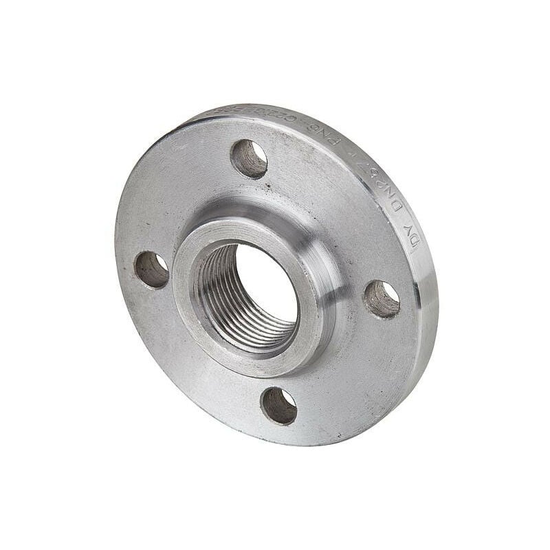 Bride filetée avec epaulement noire - DIN2565 - PN6 DN65 (2 1/2')