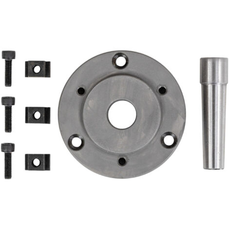 Bride intermédiaire pour mandrin 3 mors ø80 mm à monter sur diviseur - table rotative THV-4 Torros TF-3