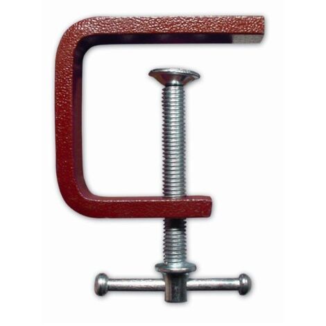 Piher – Bride de marqueterie 9,5 cm – Corps en plaque 16x6 – Prise ferme pour travaux de marqueterie – Outil pour bois dur