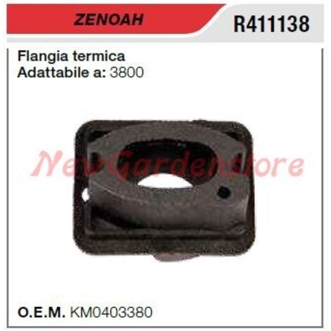 Bride thermique ZENOAH tronçonneuse 3800 R411138