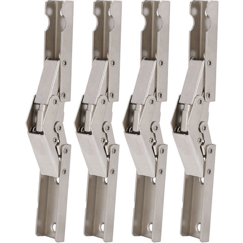 Bridge-shaped cabinet hinges, 4 sets, cabinet door hinges, furniture supplies.