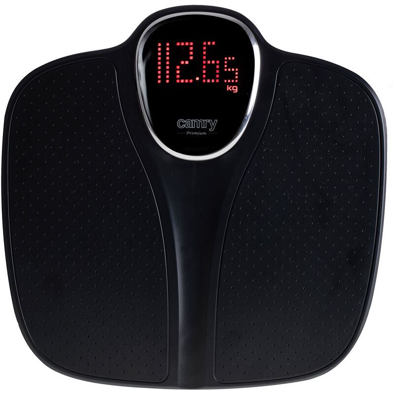 SC1125B Pèse-personne Numérique Haute Précision 180 kg, Écran lcd, Arrêt Automatique. Noir - Briebe