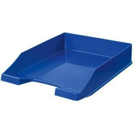 Briefablage KLASSIK DIN A4 DIN C4 Polystyrol Farbe: blau