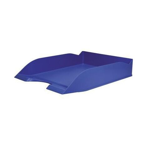 Briefablage oeco DIN A4 Polystyrol Farbe: blau