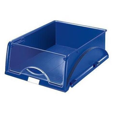 Briefablage Sorty DIN A4 DIN C4 Überbreite Polystyrol Farbe: blau
