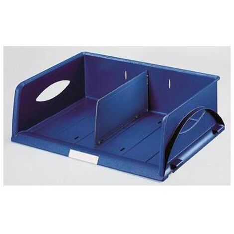 Briefablage Sorty DIN A4 quer DIN C4 quer Überbreite Polystyrol Farbe: blau