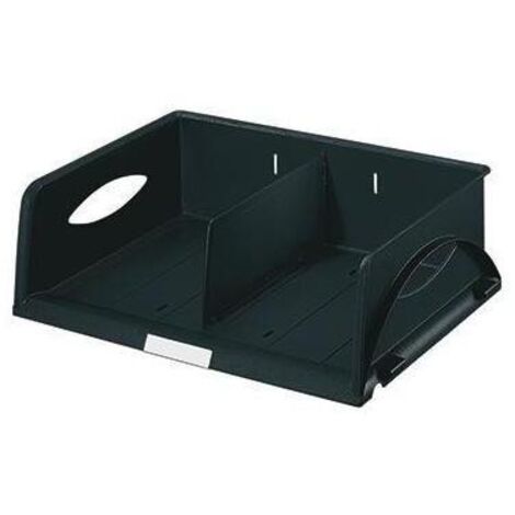 Briefablage Sorty DIN A4 quer DIN C4 quer Überbreite Polystyrol Farbe: schwarz