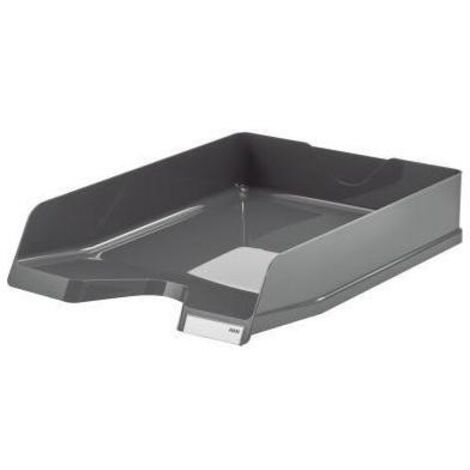 Briefablage VIVA DIN A4 DIN C4 Polystyrol Farbe: dunkelgrau