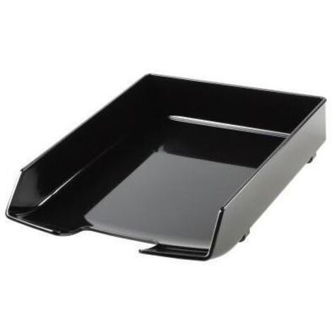 Briefablage WAVE EXCLUSIV DIN A4 DIN C4 Polystyrol Farbe: schwarz 5 St./Pack.