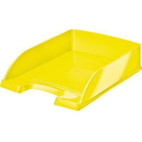 Briefablage WOW DIN A4 Polystyrol Farbe: gelb WOW DIN A4 Polystyrol Farbe: gelb