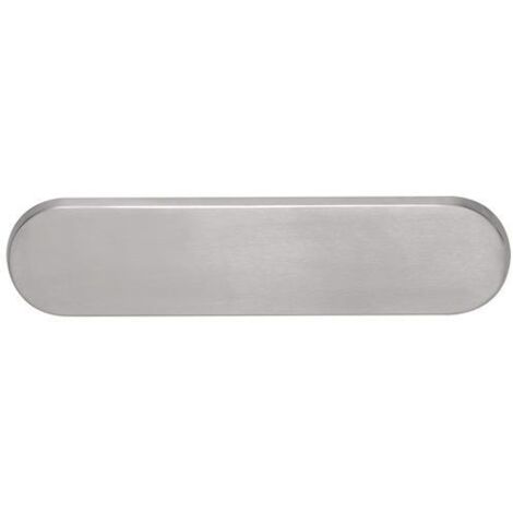 Briefeinwurf VA Edelstahl ov.80mm 340mm INTERSTEEL