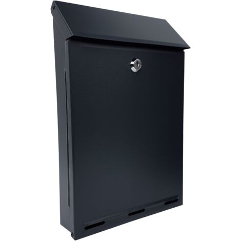 BRIEFKASTEN A-4 ANTHRAZIT - SKL A4 499