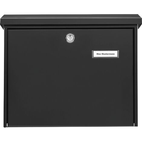 Briefkasten AMSTERDAM 867 S Farbe schwarz