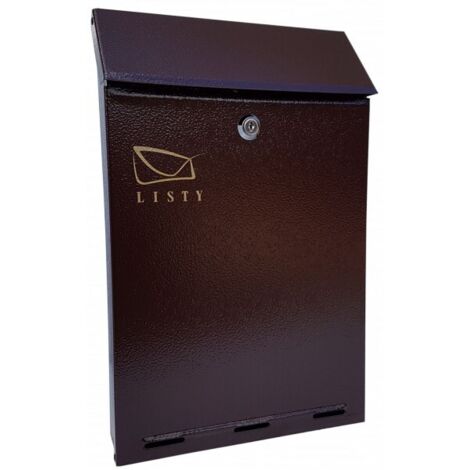 BRIEFKASTEN C-4 BRAUN - SKL C4 656