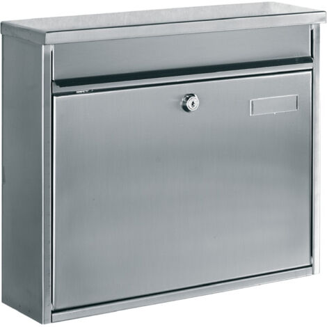 Briefkasten Hochhaus II Edelstahl