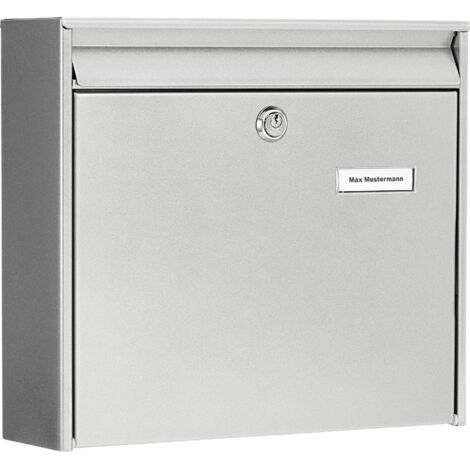 Briefkasten POTSDAM 877 SI Farbe silber